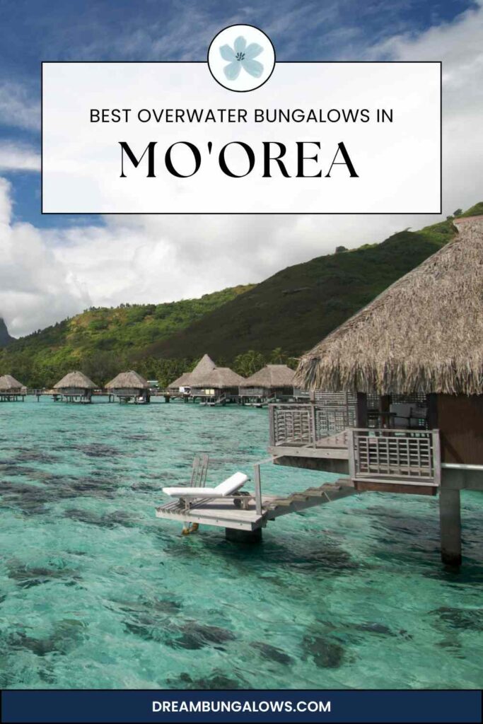 Mo'orea overwater bungalows pin