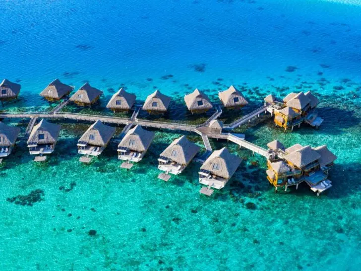 overwater bungalows