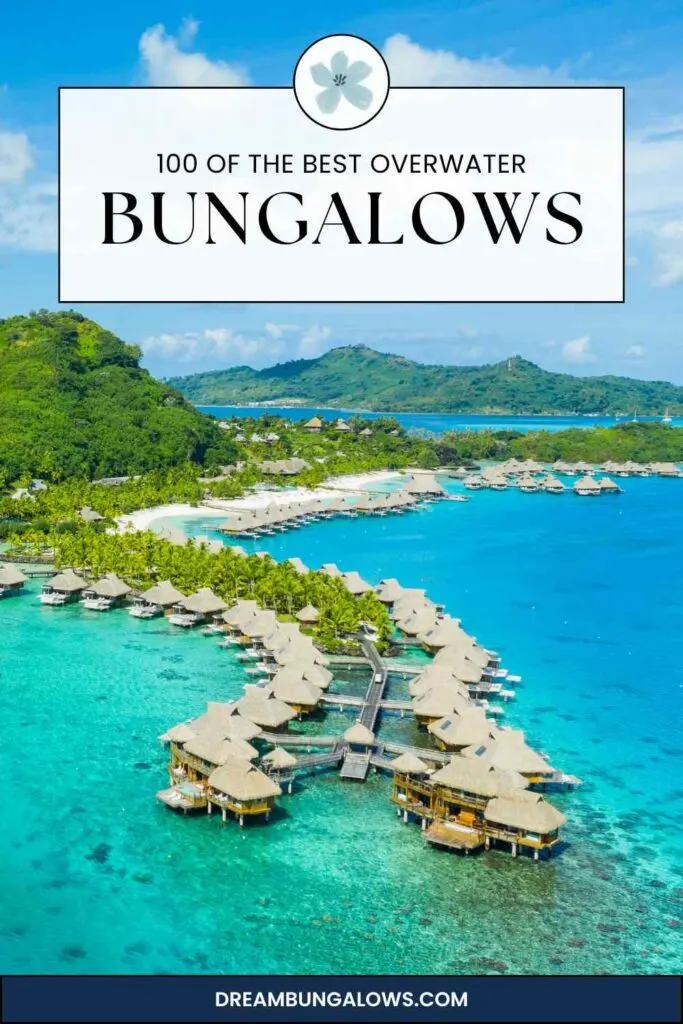 overwater bungalows pin