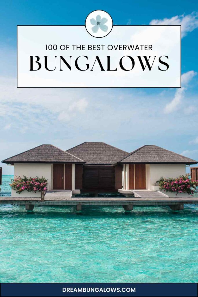 overwater bungalows pin