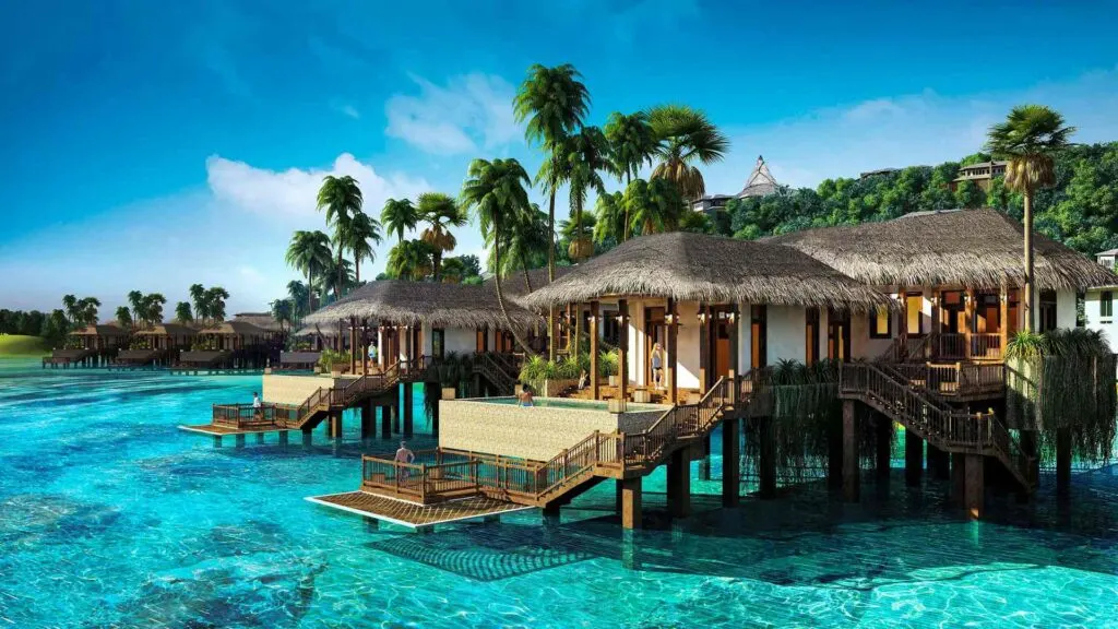 Costa Rica overwater bungalows