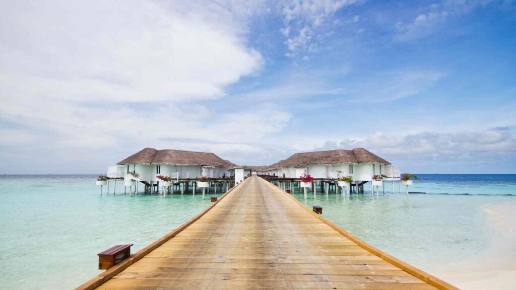 Marriott overwater bungalows