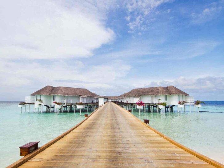 Marriott overwater bungalows