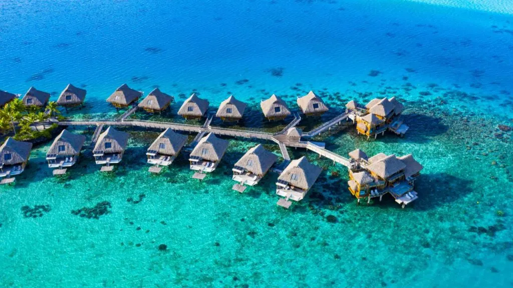 all-inclusive overwater bungalows