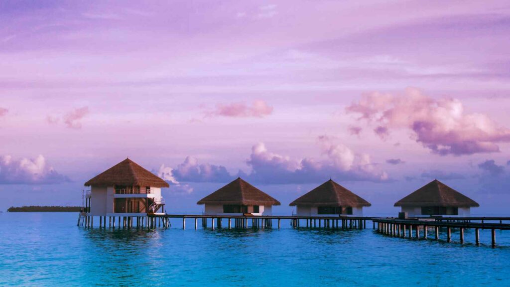 all-inclusive overwater bungalows