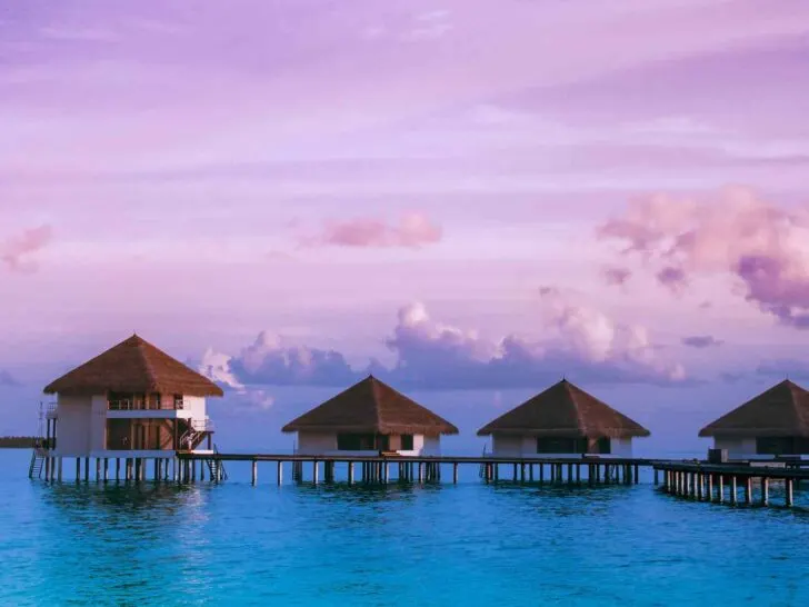 all-inclusive overwater bungalows