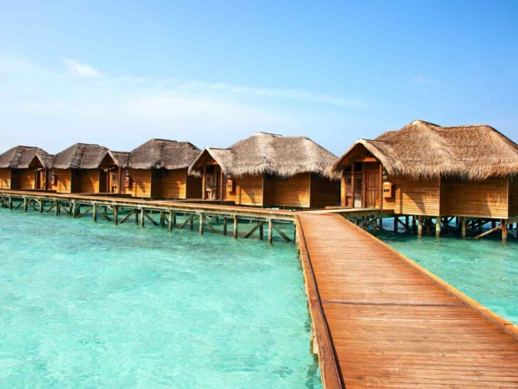 overwater bungalows in Panama