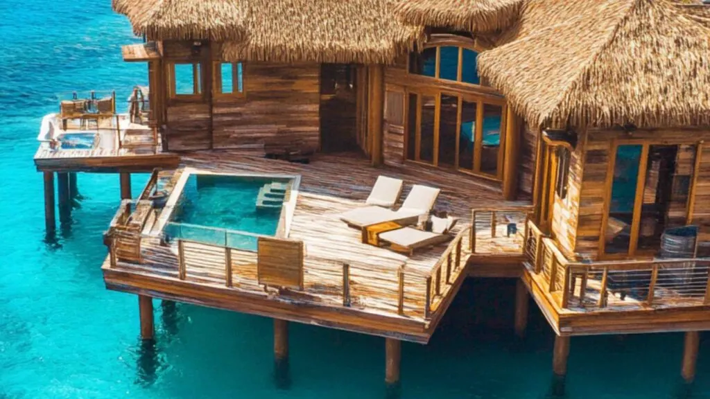 glass floor bora bora huts
