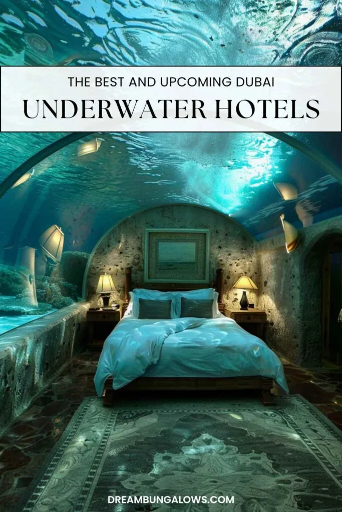 underwater hotels in Dubai pin