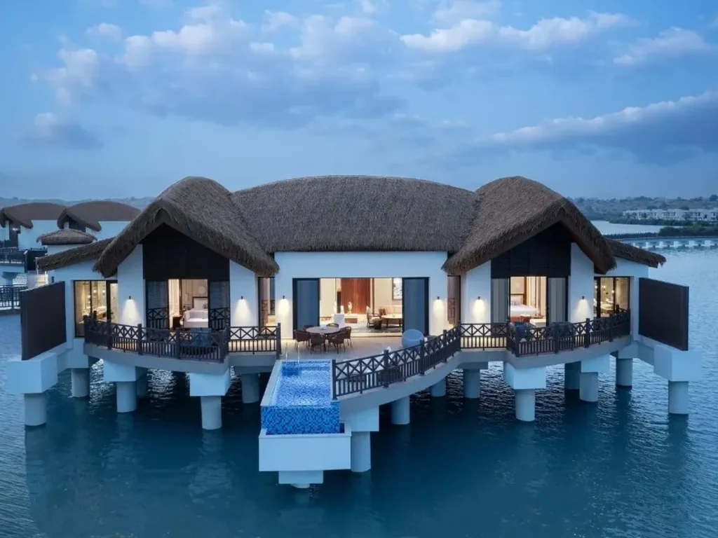 Exterior view of Anantara Mina Al Arab Overwater Villas