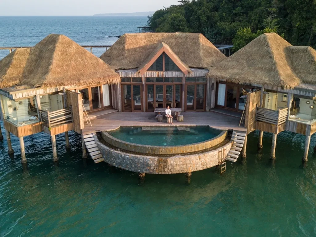 Exterior view of Song Saa Overwater Villas