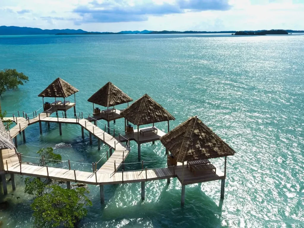 Telunas Private Island accommodation
