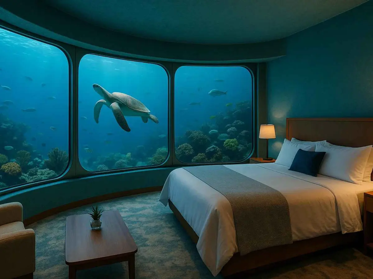 An undersea accommodation experience in Florida